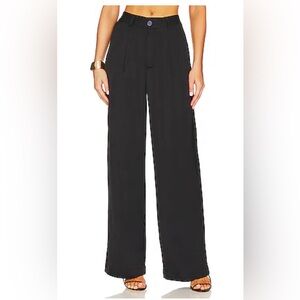 RESA Elegant Black Wide-Leg Pants